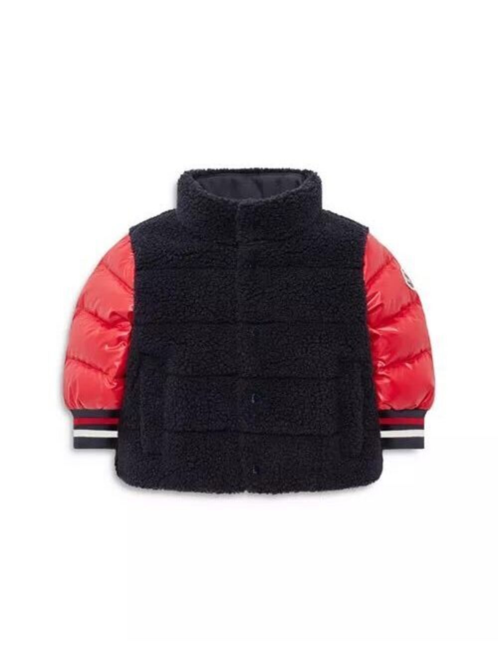 Moncler Boys' Tyler Mixed Media Bomber Jacket - Baby, Little Kid